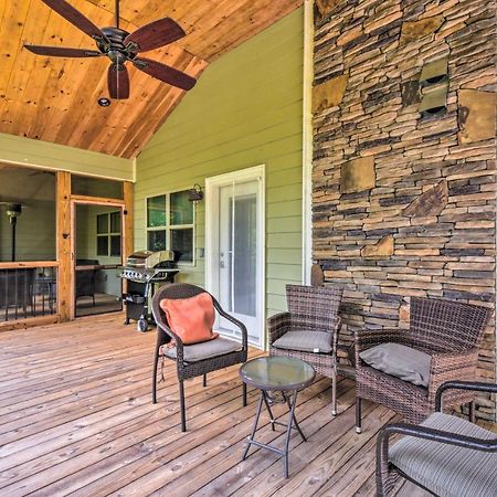 Cozy Riverside Dahlonega Home With Kayaks And Fire Pit Exterior foto